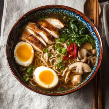 Simple Homemade Chicken Ramen