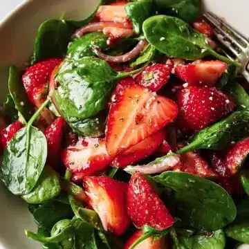 Strawberry Spinach Salad