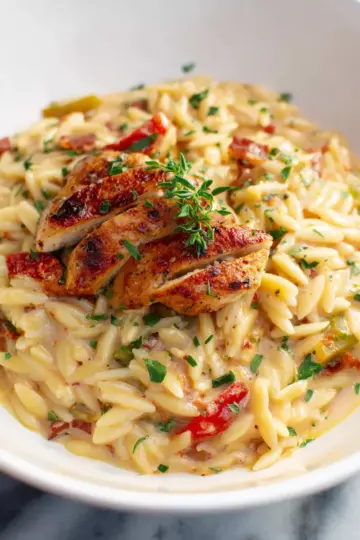 Cajun Chicken Orzo