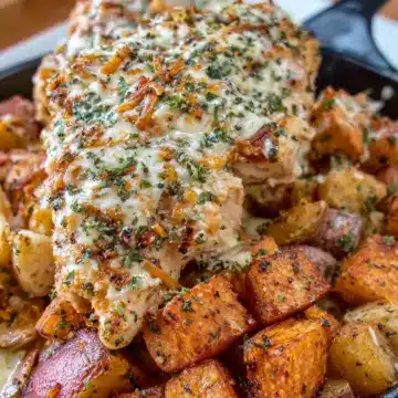 Garlic Parmesan Chicken and Potatoes