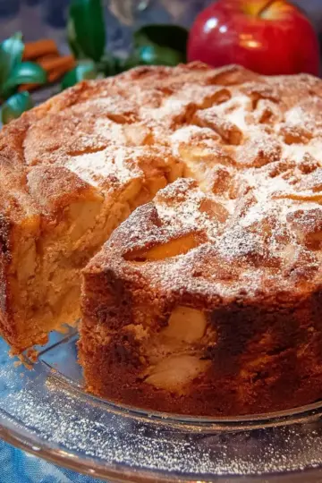 Cinnamon Apple Cake (Hanukkah Cake)