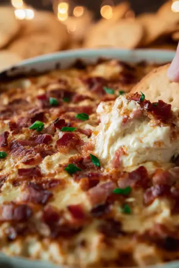 Hot Smoked Gouda Bacon Dip