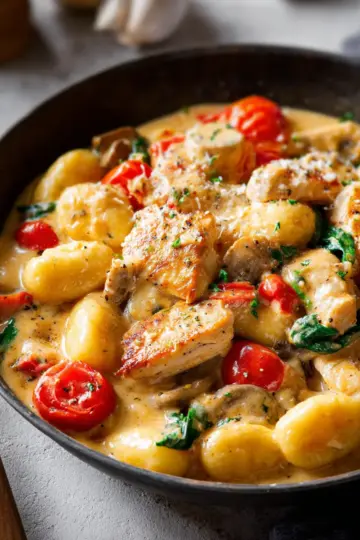 Chicken Gnocchi Skillet