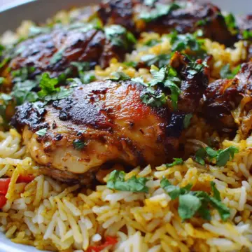 Moroccan Chicken & Rice