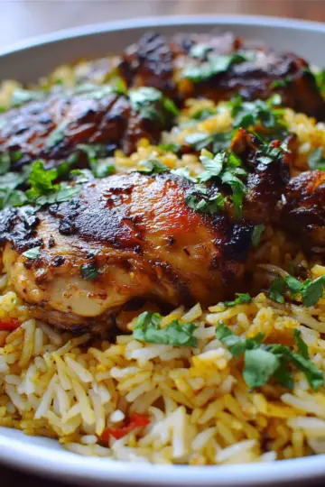 Moroccan Chicken & Rice