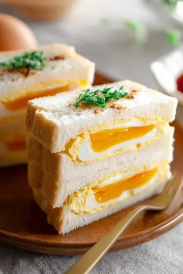 Japanese Egg Sandwich (Tamago Sando) たまごサンド 30