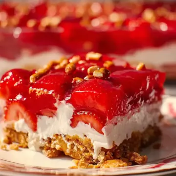 Strawberry Pretzel Salad