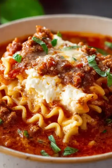 Lasagna Soup