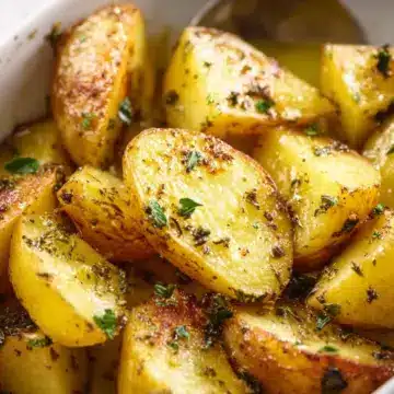 Greek Lemon Potatoes