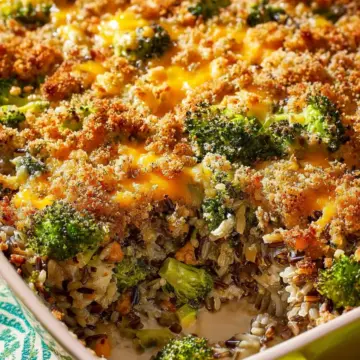 Broccoli Wild Rice Casserole
