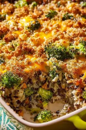 Broccoli Wild Rice Casserole