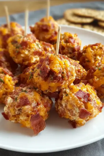 Mini Bacon Ranch Cheeseballs