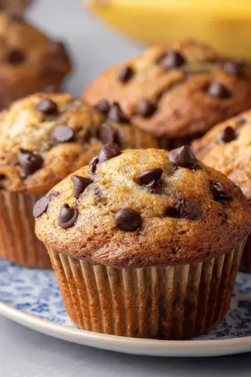Banana Chocolate Chip Muffins