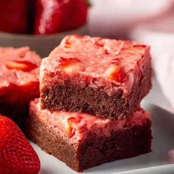 Strawberry Brownies