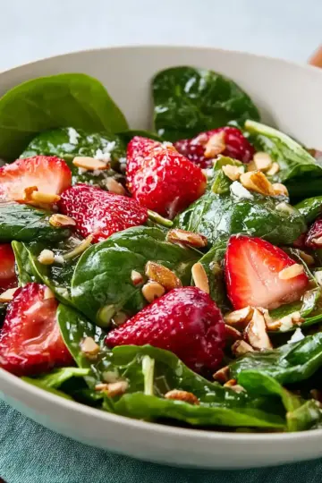 Strawberry Spinach Salad