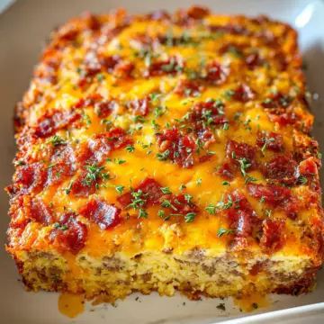 Loaded Meatloaf Casserole
