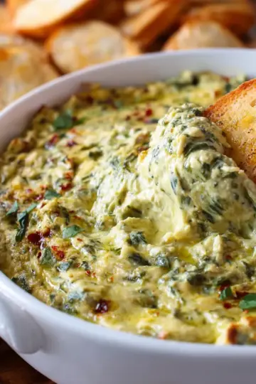The Best & Easiest Vegan Spinach Artichoke Dip