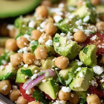 Chickpea, Avocado, & Feta Salad