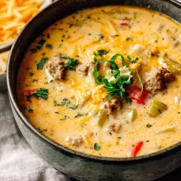 Cheeseburger Soup
