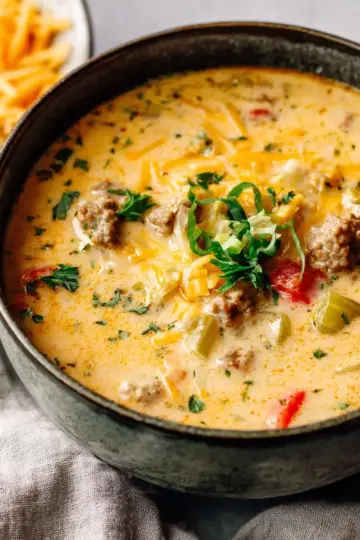 Cheeseburger Soup