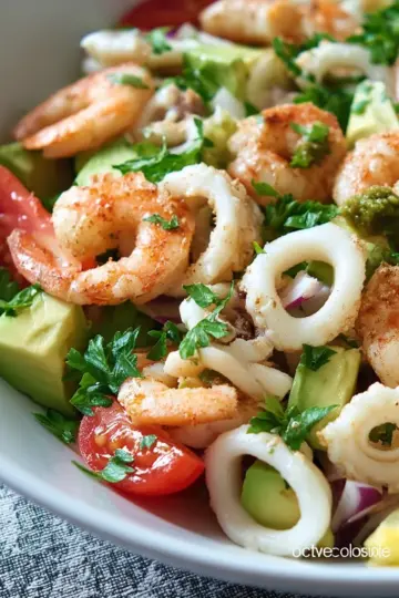 Shrimp and Calamari Salad
