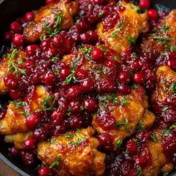 Cranberry Orange Chicken