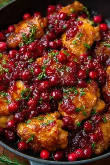Cranberry Orange Chicken