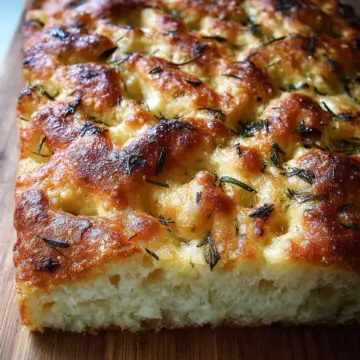 Overnight, Refrigerator Focaccia = The Best Focaccia Bread Recipe
