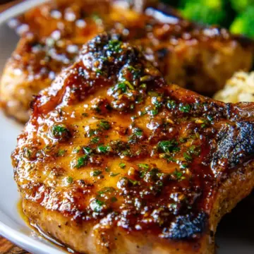 Brown Sugar Garlic Pork Chops