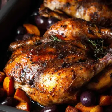 Red Wine Roast Chicken Recipe