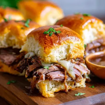 Easy French Dip Sliders Recipe