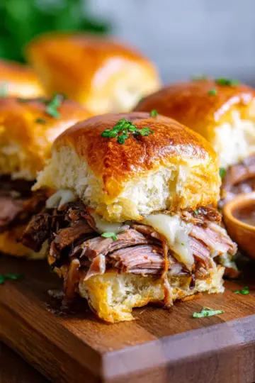 Easy French Dip Sliders Recipe