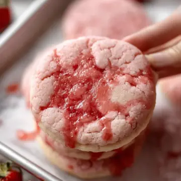 Strawberry Sugar Cookies