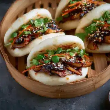 Hoisin Mushroom Gua Baos (Vegan Recipe)