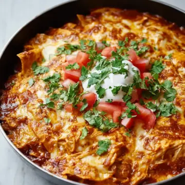 Chicken Enchilada Skillet