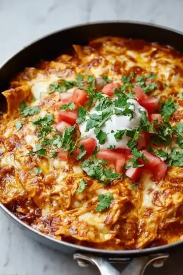 Chicken Enchilada Skillet