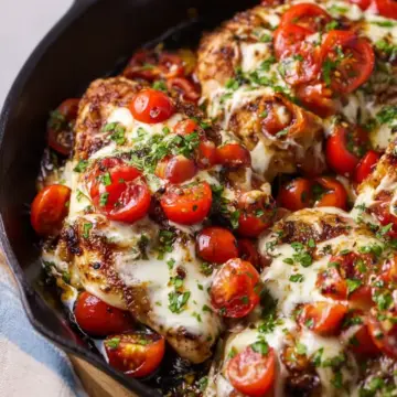 Bruschetta Chicken Bake