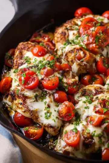Bruschetta Chicken Bake
