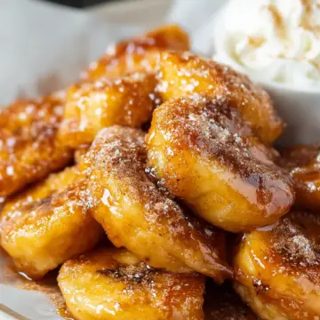 Cinnamon Fried Bananas