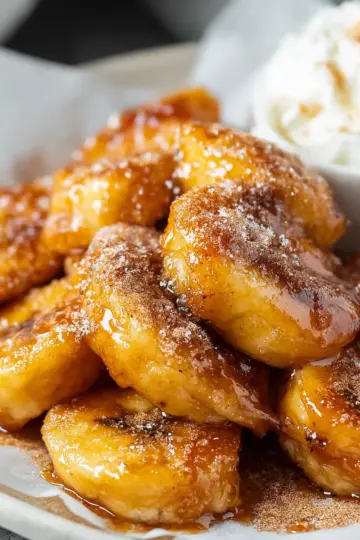 Cinnamon Fried Bananas