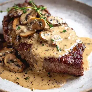 Mushroom Sauce for Steak