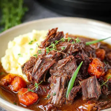 Slow Cooker Beef Manhattan