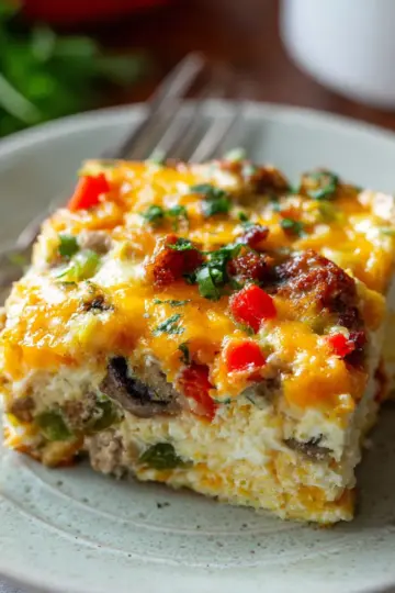 Easy Make-Ahead Breakfast Casserole