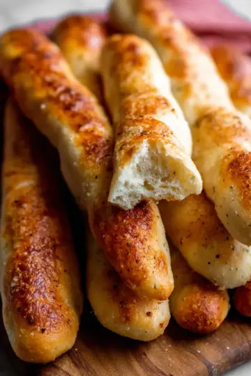 Homemade Soft Breadsticks