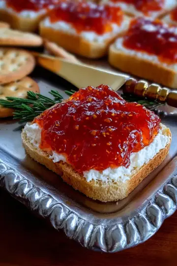 Pepper Jelly Cream Cheese Appetizer