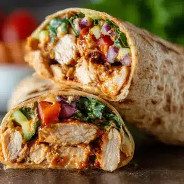 BBQ Grilled Chicken Wrap