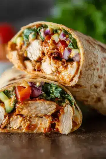 BBQ Grilled Chicken Wrap