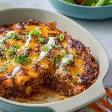 Beef Enchilada Casserole