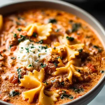 Instant Pot Lasagna Soup