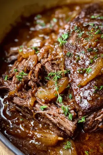 French Onion Pot Roast